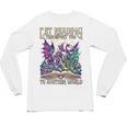 Book Lover Dragon Reading Transport You To Another World Unisex Long Sleeve T-Shirt