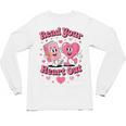 Book Lover Read Your Heart Out Teacher Kids Valentines Unisex Long Sleeve T-Shirt