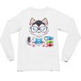 Book Lover Reading Husky Dog Unisex Long Sleeve T-Shirt Book Lover Reading Husky Dog Unisex Long Sleeve T-Shirt