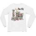 Book Lovers Bookworm Book Nerd I'm Ok Teacher School Unisex Long Sleeve T-Shirt Book Lovers Bookworm Book Nerd I'm Ok Teacher School Unisex Long Sleeve T-Shirt