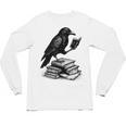 Book Raven Vintage Dark Academia Literature Reading Unisex Long Sleeve T-Shirt Book Raven Vintage Dark Academia Literature Reading Unisex Long Sleeve T-Shirt