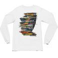 Book Women Graphic Art Colorful Eyes Unisex Long Sleeve T-Shirt