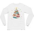 All Booked For Christmas Book Christmas Book Lover Librarian Unisex Long Sleeve T-Shirt