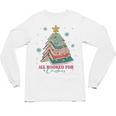 All Booked For Christmas Book Christmas Tree Lights Bookish Unisex Long Sleeve T-Shirt