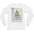 All Booked For Christmas Book Xmas Tree Coquette Bow Lights Unisex Long Sleeve T-Shirt All Booked For Christmas Book Xmas Tree Coquette Bow Lights Unisex Long Sleeve T-Shirt