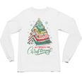 All Booked For Christmas Book Xmas Tree Lights Reading Girly Unisex Long Sleeve T-Shirt All Booked For Christmas Book Xmas Tree Lights Reading Girly Unisex Long Sleeve T-Shirt