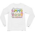 All Booked For Summer Reading Beach Floral Bookish Book Girl Unisex Long Sleeve T-Shirt