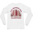 All Booked For Valentines Day Bookish Readers Book Lovers Unisex Long Sleeve T-Shirt