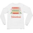 All Booked For Valentines Retro Book Lover Teacher Bookworm Premium Tri-Blend Unisex Long Sleeve T-Shirt