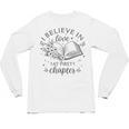 Books I Believe In Love At First Chapter Book Lover Unisex Long Sleeve T-Shirt Books I Believe In Love At First Chapter Book Lover Unisex Long Sleeve T-Shirt
