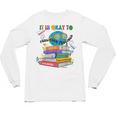 Books It's Okay To Be Kind Yellow Mental Health Day Kids Unisex Long Sleeve T-Shirt