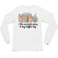 I Like My Books Spicy & My Coffee Icy Lover Bookworm Unisex Long Sleeve T-Shirt