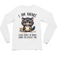 Cat Glasses Coffe Books I Am Awake Please Respect My Privacy Unisex Long Sleeve T-Shirt