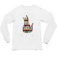 Cat Lover Tee Women Book Lover Reading Librarian Read Unisex Long Sleeve T-Shirt