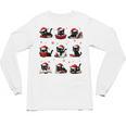 Cat Reading Books Lover Christmas Cat Lover Xmas Unisex Long Sleeve T-Shirt Cat Reading Books Lover Christmas Cat Lover Xmas Unisex Long Sleeve T-Shirt