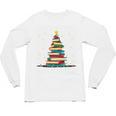 Christmas Tree Of Books Holiday Unisex Long Sleeve T-Shirt Christmas Tree Of Books Holiday Unisex Long Sleeve T-Shirt