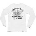 I Closed My Book To Be Here Book Lover Floral Reading Woman Unisex Long Sleeve T-Shirt I Closed My Book To Be Here Book Lover Floral Reading Woman Unisex Long Sleeve T-Shirt