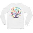 Color Our World Summer Reading Program 2025 Trippy Book Tree Unisex Long Sleeve T-Shirt Color Our World Summer Reading Program 2025 Trippy Book Tree Unisex Long Sleeve T-Shirt
