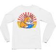Corgi Dog Reading Book Book Lover Dog Lover Unisex Long Sleeve T-Shirt