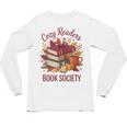 Cozy Readers Book Society Fall Autumn Floral Pumpkin Season Unisex Long Sleeve T-Shirt Cozy Readers Book Society Fall Autumn Floral Pumpkin Season Unisex Long Sleeve T-Shirt