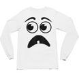Creepy Face Carrot Halloween Book Character Costume Unisex Long Sleeve T-Shirt