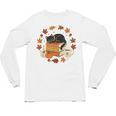 Cute Cat Fall In Love With Reading Book Cat Lover Librarian Unisex Long Sleeve T-Shirt Cute Cat Fall In Love With Reading Book Cat Lover Librarian Unisex Long Sleeve T-Shirt