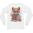 Cute Fox Read More Be Kind Stay Weird Reader Geek Book Lover Unisex Long Sleeve T-Shirt Cute Fox Read More Be Kind Stay Weird Reader Geek Book Lover Unisex Long Sleeve T-Shirt