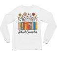 Cute Wildflower Book School Counseling Life School Counselor Unisex Long Sleeve T-Shirt Cute Wildflower Book School Counseling Life School Counselor Unisex Long Sleeve T-Shirt