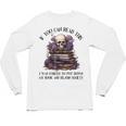 Dark Romance Merch I Put Down My Book Lover Spicy Skeleton Unisex Long Sleeve T-Shirt