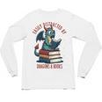 Dark Romance Romantasy Easily Distracted By Dragons & Books Unisex Long Sleeve T-Shirt Dark Romance Romantasy Easily Distracted By Dragons & Books Unisex Long Sleeve T-Shirt
