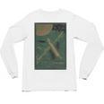 From The Earth To The Moon Book Cover 1874 Premium Unisex Long Sleeve T-Shirt