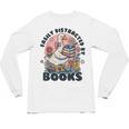 Easily Distracted By Books Read Goose Lover Bookworm Reading Unisex Long Sleeve T-Shirt Easily Distracted By Books Read Goose Lover Bookworm Reading Unisex Long Sleeve T-Shirt