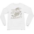 Even Her Books Were Naughty Santa Reading Christmas Unisex Long Sleeve T-Shirt Even Her Books Were Naughty Santa Reading Christmas Unisex Long Sleeve T-Shirt
