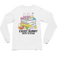 Every Bunny Loves To Read Easter Cute Reading Books Lover Unisex Long Sleeve T-Shirt