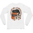 Fall Book Teacher Cat Books Halloween Autumn Librarian Unisex Long Sleeve T-Shirt Fall Book Teacher Cat Books Halloween Autumn Librarian Unisex Long Sleeve T-Shirt