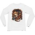 Fantasy Dragon Reading Book Lover Unisex Long Sleeve T-Shirt