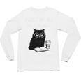 First Of All I’m A Delight Cute Cat Books Coffee Humor Unisex Long Sleeve T-Shirt First Of All I’m A Delight Cute Cat Books Coffee Humor Unisex Long Sleeve T-Shirt
