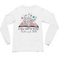 Floral Book A New Chapter Begins Retired 2026 Retirement Unisex Long Sleeve T-Shirt Floral Book A New Chapter Begins Retired 2026 Retirement Unisex Long Sleeve T-Shirt