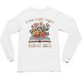 Floral Book Officially Retired 2025 A New Chapter Begins Unisex Long Sleeve T-Shirt