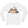 Freadom Anti Banned Books Lovers Reading Librarian Bookworm Unisex Long Sleeve T-Shirt
