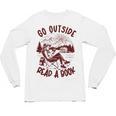 Go Outside Read a Book Vintage Bibliophiles Unisex Long Sleeve T-Shirt Go Outside Read a Book Vintage Bibliophiles Unisex Long Sleeve T-Shirt