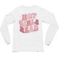Hot Girls Read Cute Book Lover Reading Club Unisex Long Sleeve T-Shirt Hot Girls Read Cute Book Lover Reading Club Unisex Long Sleeve T-Shirt