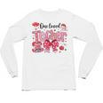 HUGvyn One Loved Teacher Valentine Book Heart Reading Bow Unisex Long Sleeve T-Shirt HUGvyn One Loved Teacher Valentine Book Heart Reading Bow Unisex Long Sleeve T-Shirt