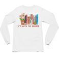 I'm With The Banned Books – Book Lover Librarian Reading Unisex Long Sleeve T-Shirt