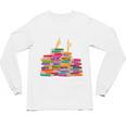 I'm Fine Reading Books Reader Book Lover Librarian Unisex Long Sleeve T-Shirt