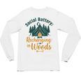 Introvert Camping Social Battery Recharging In The Woods Unisex Long Sleeve T-Shirt