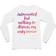 Introverted Willing To Discuss Cesky Terrier Introvert Unisex Long Sleeve T-Shirt Introverted Willing To Discuss Cesky Terrier Introvert Unisex Long Sleeve T-Shirt