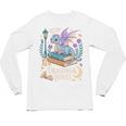 Just a Girl Who Loves Dragons & Books Reader Fantasy Fun Premium Tri-Blend Unisex Long Sleeve T-Shirt