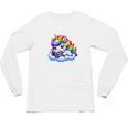Just One More Chapter Bookish Book Unicorn Reading Book Unisex Long Sleeve T-Shirt