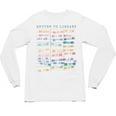 Library Card Vintage Book Due Date Bookish Rainbow Reading Unisex Long Sleeve T-Shirt